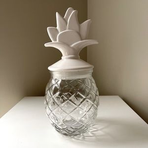 Target glass pineapple jar